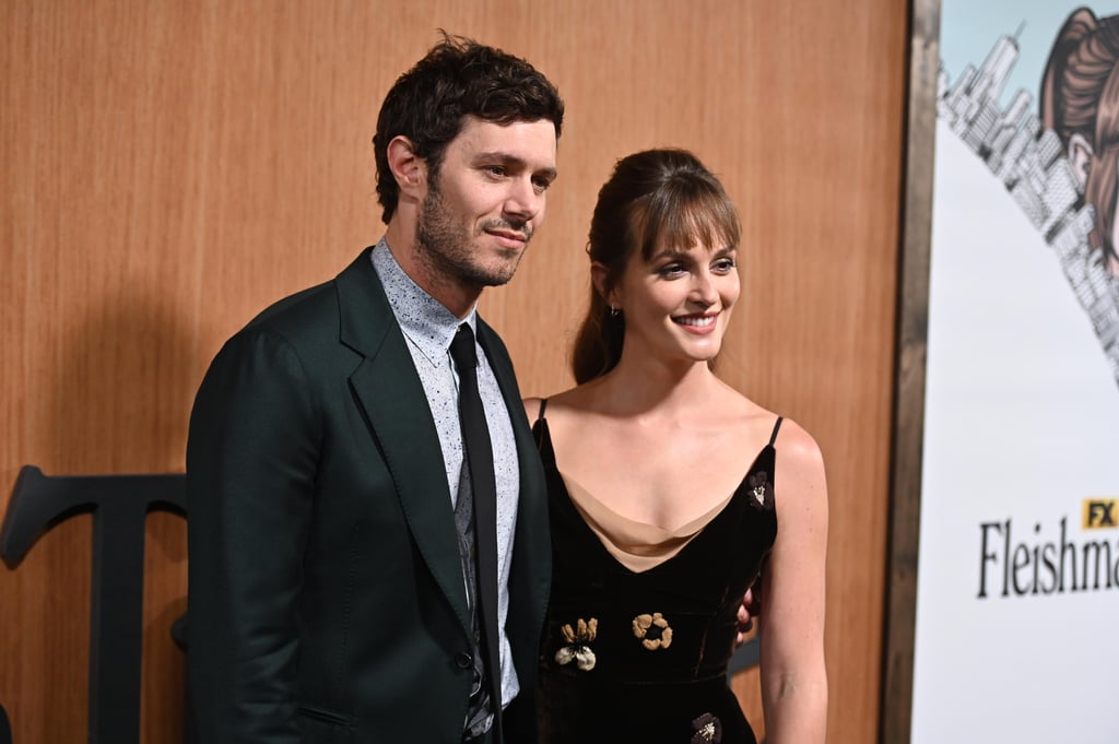Adam Brody and Leighton Meester at Fleishman Premiere