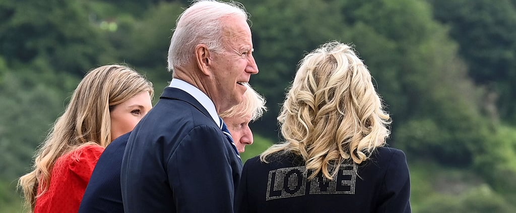 Is Jill Biden's "Love" Blazer Shading Melania Trump?