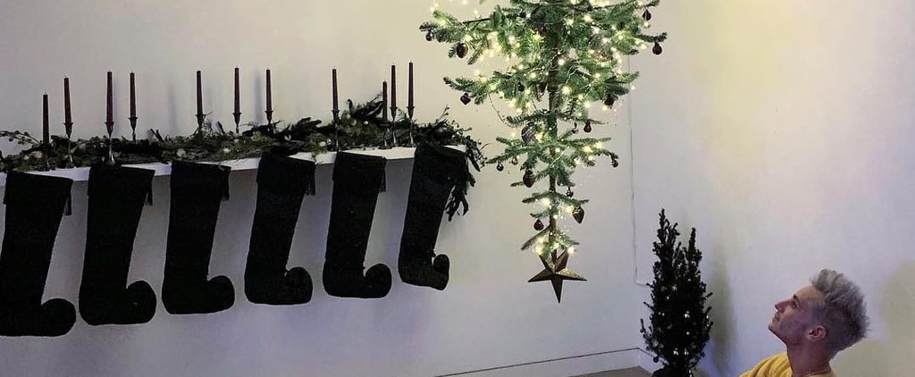 Ariana Grande Has an Inverted Christmas Tree, Because "Sometimes Life Just Be Upside Down"