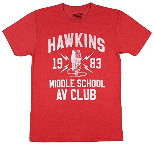Hawkins Middle School AV Club T-Shirt