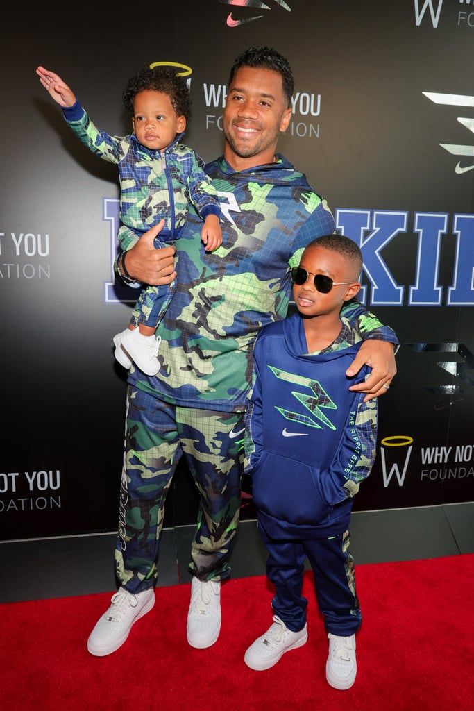 Ciara and Her Kids Attend Russell Wilson's Clothing Launch