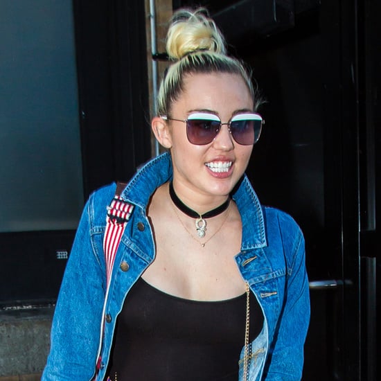Miley Cyrus Wears Liam Hemsworth Shirt on Instagram 2016