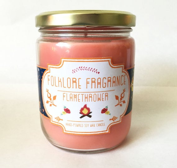 Pokémon Charmander candle