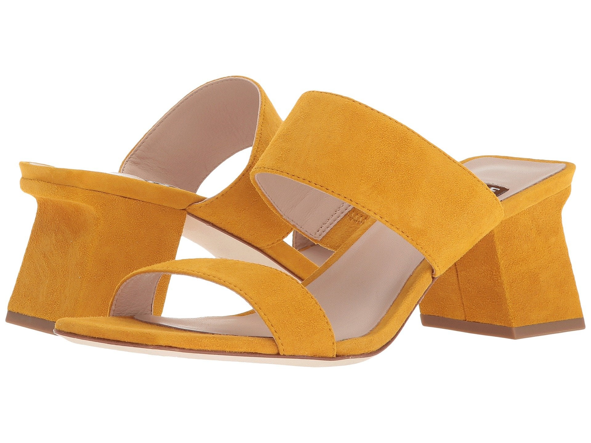 Emma Roberts Wearing Nine West Yellow Sandals POPSUGAR Fashion
