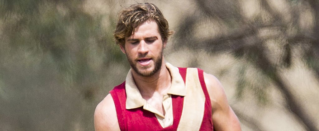 Liam Hemsworth on the Set of The Dressmaker 2014