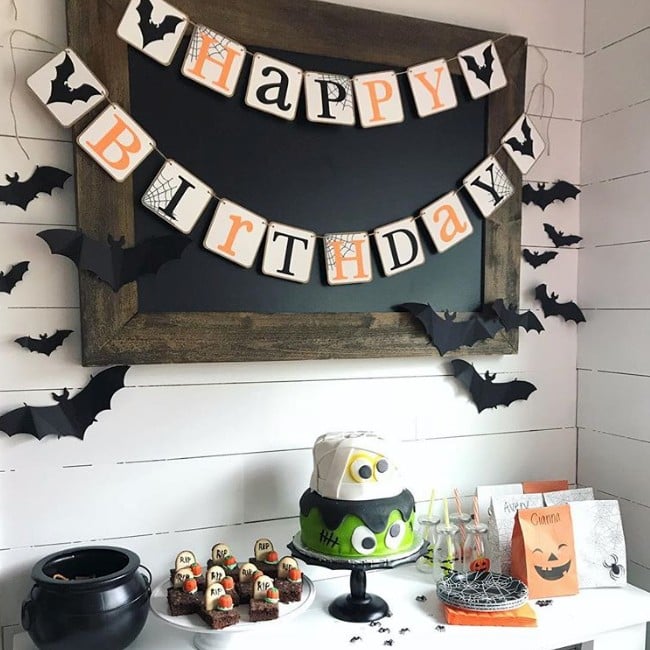 halloween birthday party ideas