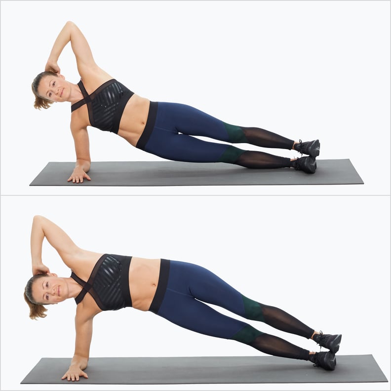 Side Elbow Plank With Pulse