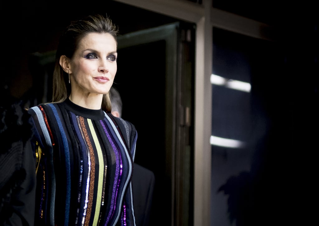Queen Letizia's Nina Ricci Dress December 2016