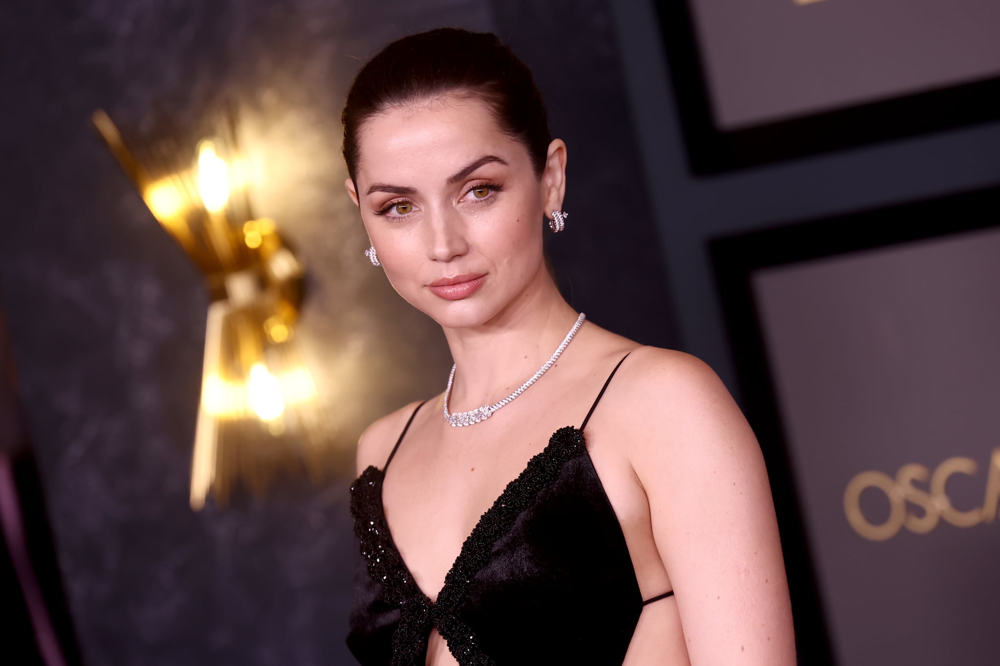 LOS ANGELES, CALIFORNIA - NOVEMBER 19: Ana de Armas attends the Academy of Motion Picture Arts and Sciences 13th Governors Awards at Fairmont Century Plaza on November 19, 2022 in Los Angeles, California. (Photo by Emma McIntyre/WireImage)