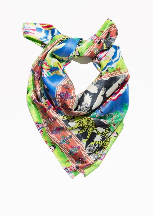 & Other Stories Summer Fiesta-Print Scarf