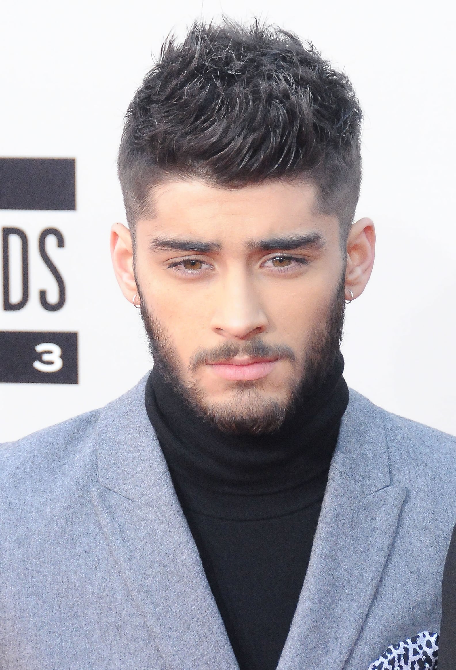 Zayn Maliks Brows One Direction Popsugar Beauty 