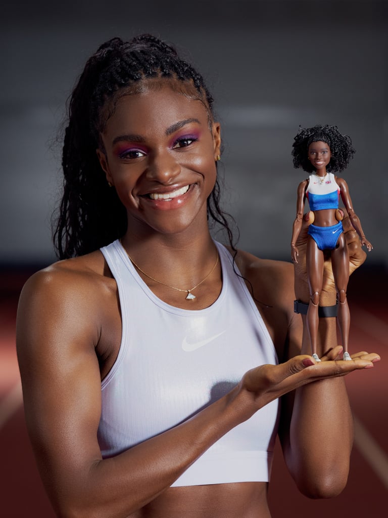 Sprinter Dina Asher-Smith Has Been Turned Into a Barbie Doll