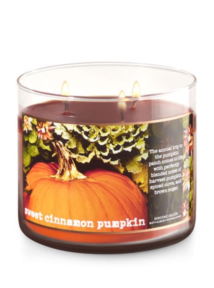 Sweet Cinnamon Pumpkin candle ($23)