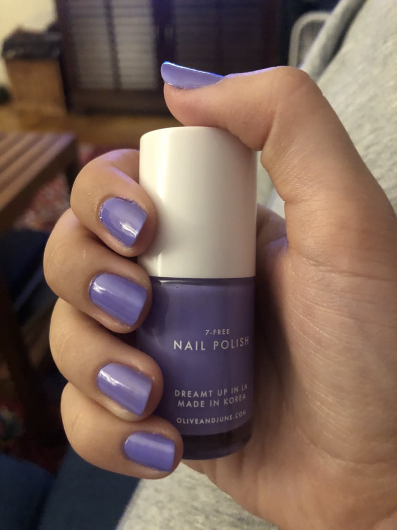 Week 6: Bold Purple Nail Polish