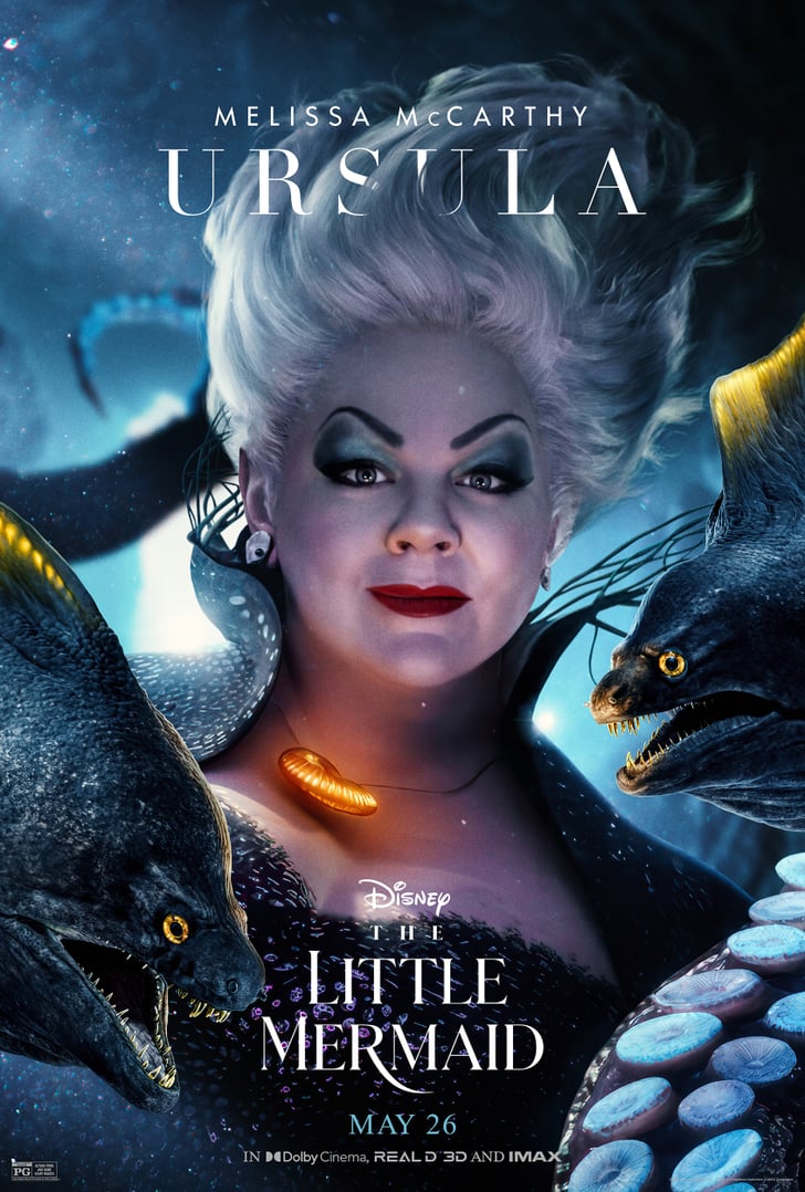 Melissa McCarthy as Ursula in "The Little Mermaid" Poster LiveAction
