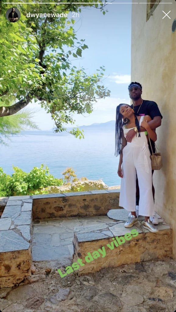 Gabrielle Union and Dwyane Wade Greece Vacation Photos 2019