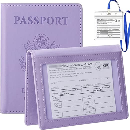 Discover Stylish Purple Passport Holder - VEARI