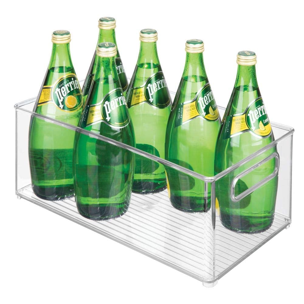 Kitchen Organization Storage Bin Beer Wine Beverages Container for Pantry
