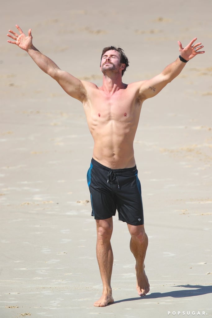 Chris Hemsworth and Matt Damon Australia Pictures April 2018