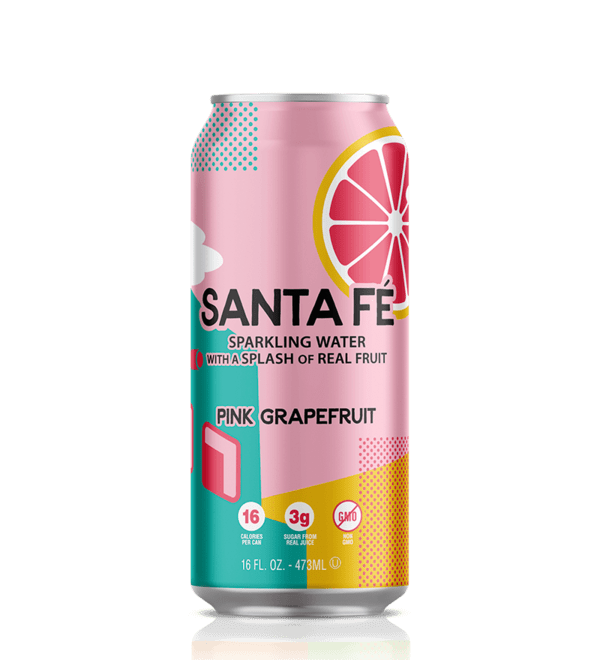 Santa Fé Sparkling Water — Pink Grapefruit | Arizona ...