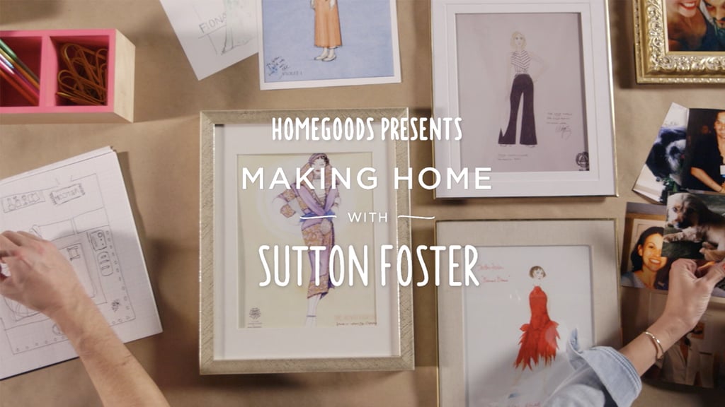 Check out how Sutton and Julien made her dressing room feel like home!