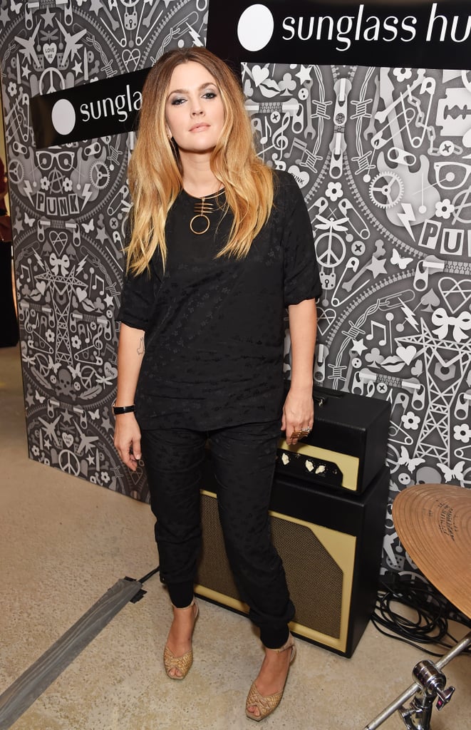 Drew Barrymore and Georgia May Jagger Sept. 2015 | Pictures
