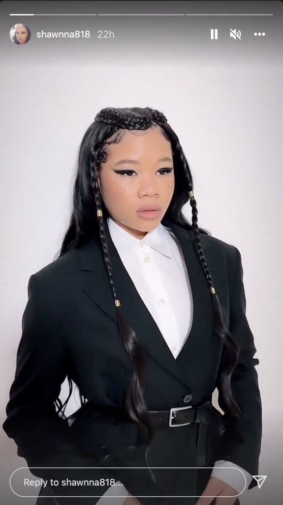 Storm Reid's Crown-Braid Hairstyle Is Fit For a Queen