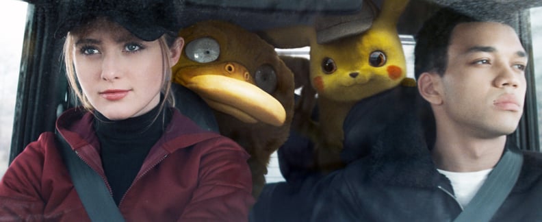 Lucy Stevens and Tim Goodman From "Detective Pikachu"