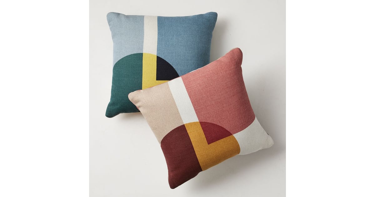 West Elm Graphic Shapes Indoor/Outdoor Pillow Best Outdoor Furniture