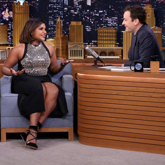 Mindy Kaling's Outfit on Jimmy Fallon 2015