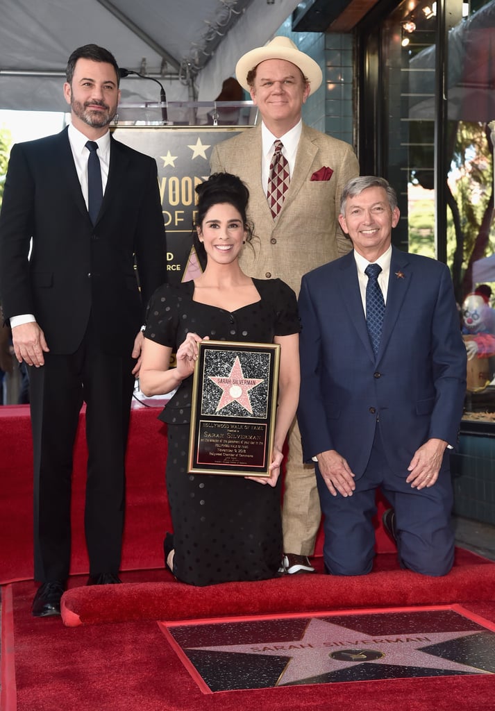 Jimmy Kimmel at Sarah Silverman's Walk of Fame Ceremony 2018