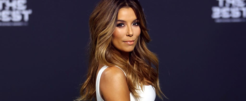 Eva Longoria's White Dress at the 2017 FIFA Awards