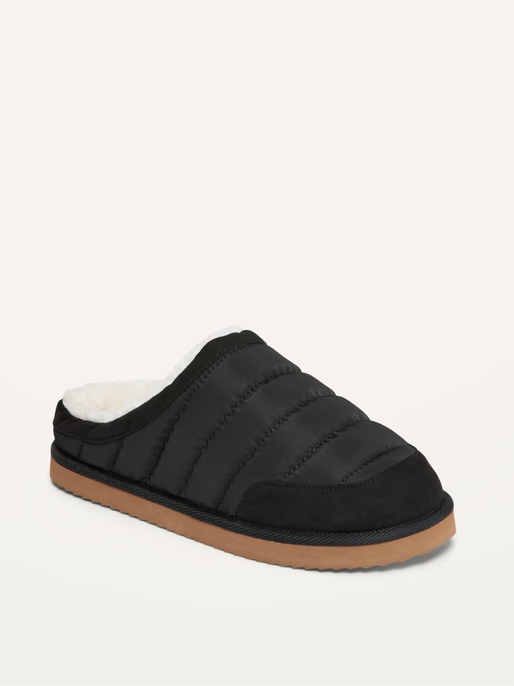 Old Navy Quilted Nylon Slide Slippers Cheap Slippers For Women at Old