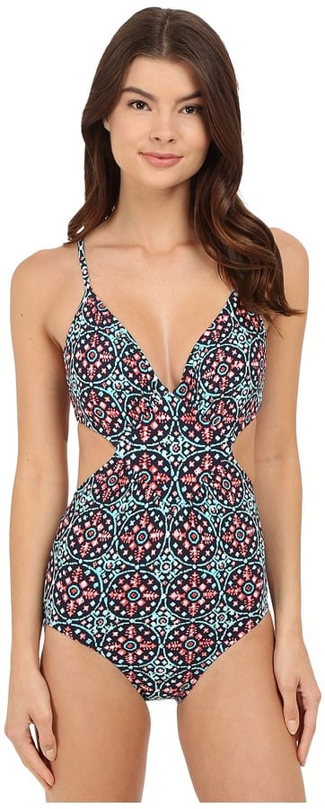 Michael Michael Kors Nui Cut Out Maillot One-Piece ($114)