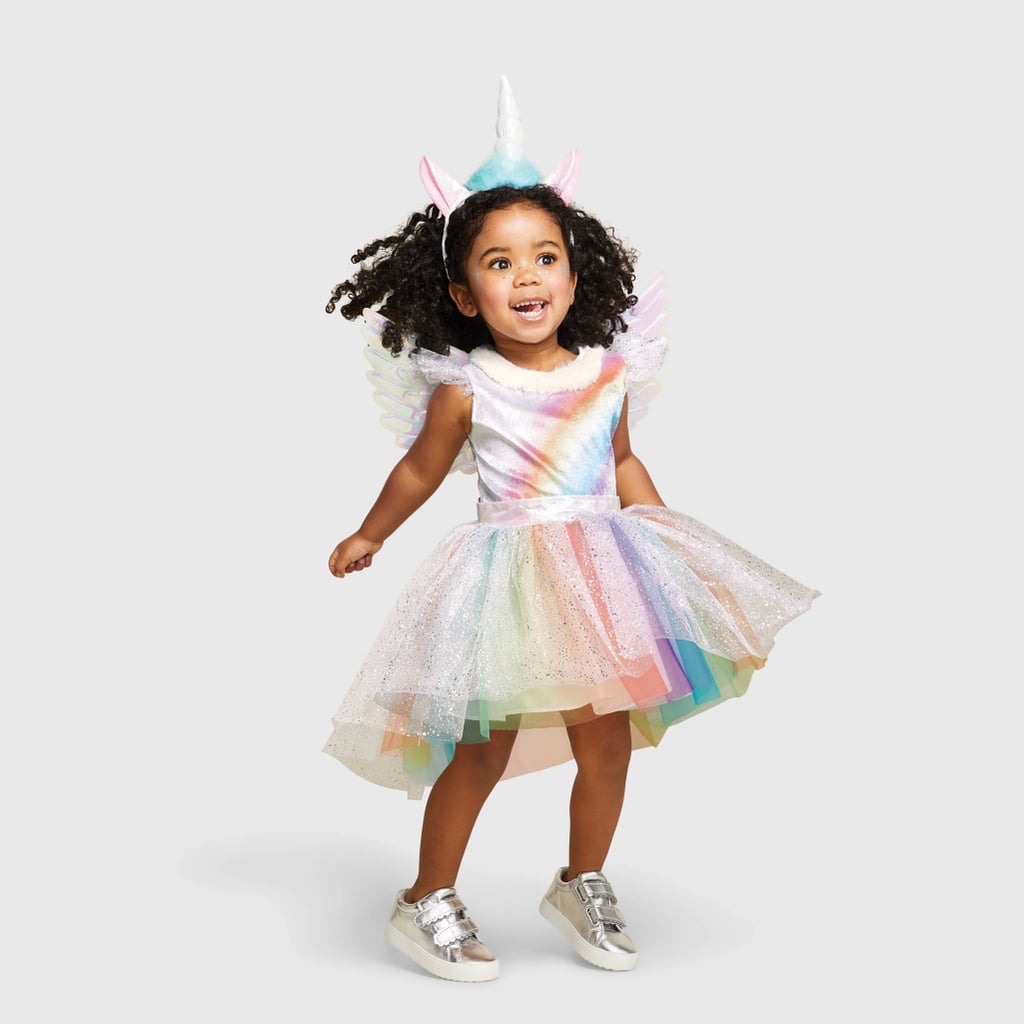 Toddler Rainbow Unicorn Halloween Costume