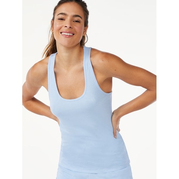 Love & Sports Baby Rib Tank Top