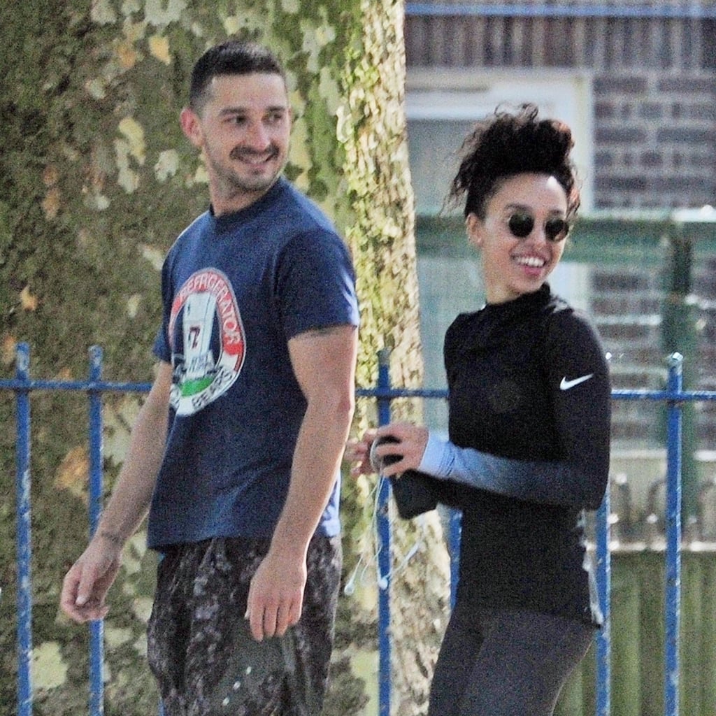 Shia Labeouf And Fka Twigs Out In La September 2018 Popsugar Celebrity