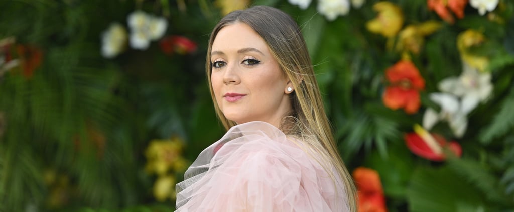 Billie Lourd Wears a Striking Sequin Slip Dress to Announce Her Pregnancy