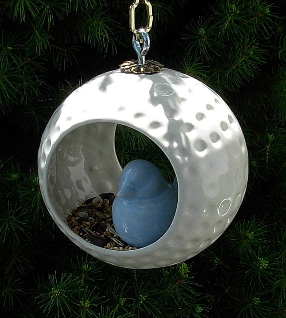 handmade bird feeder