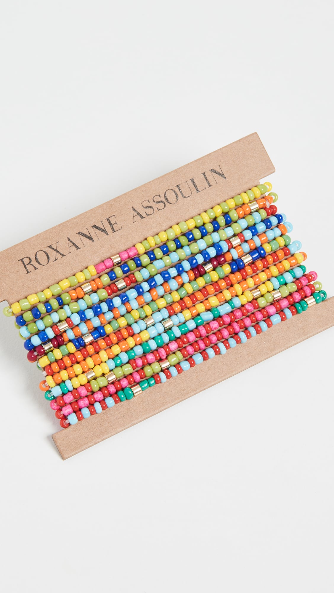 Roxanne Assoulin Patchwork Set of Twelve Bracelets