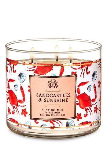 Sandcastles & Sunshine 3-Wick Candle