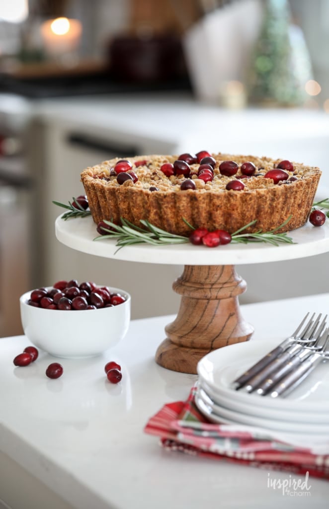 Apple Cranberry Tart