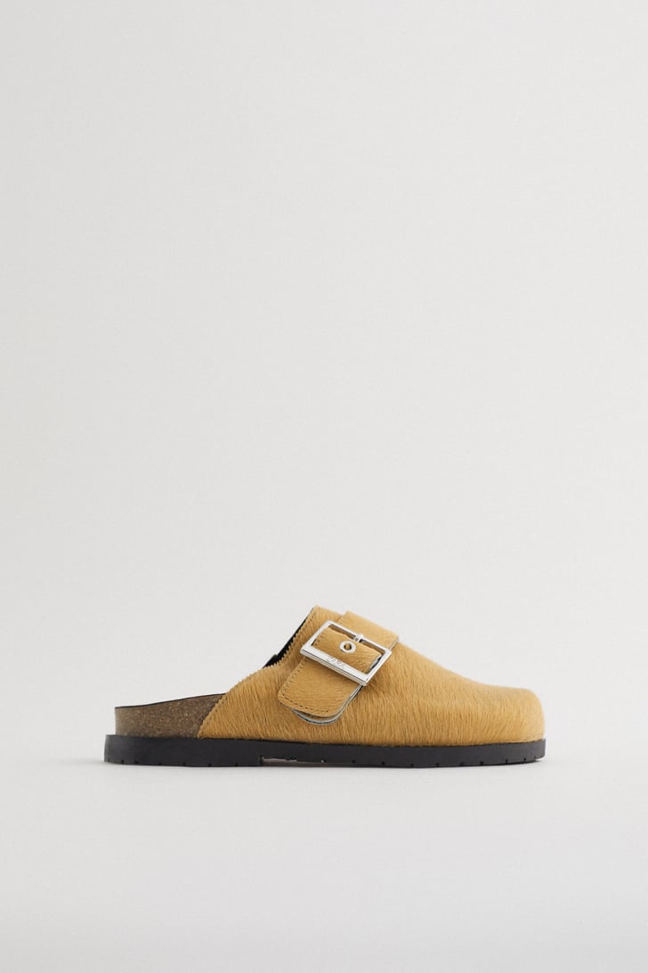 Zara Cowhide and Leather Clogs The 5 Biggest Fall Shoe Trends 2020