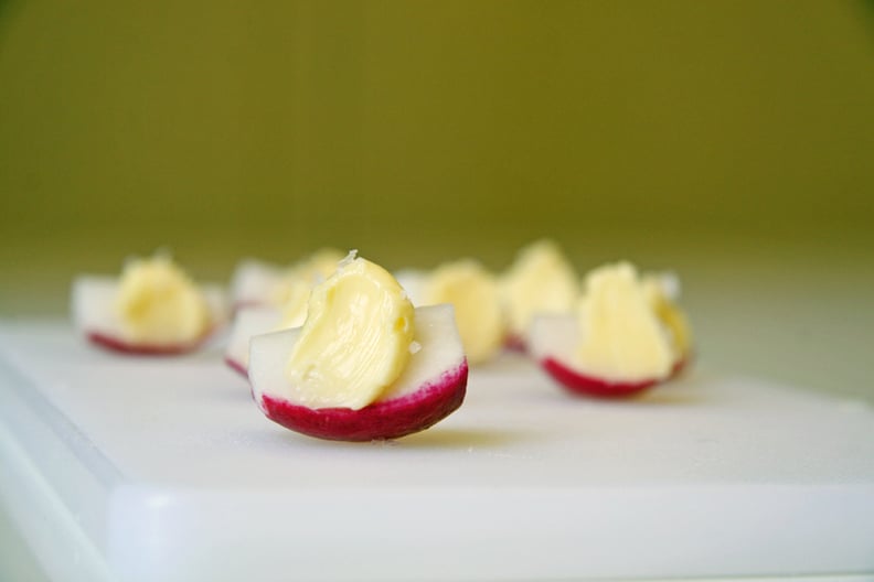 Radishes, Butter, and Flaky Salt