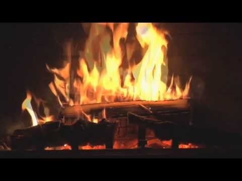 Fireplace With Christmas Carols
