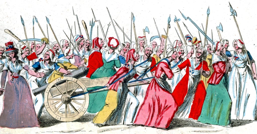 Womens March On Versailles 1789 Women Protests