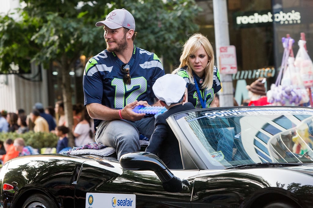Chris Pratt and Anna Faris at Seafair Torchlight Parade 2016