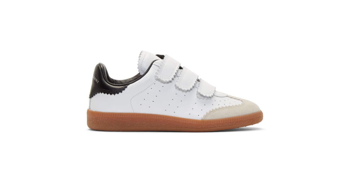 isabel marant velcro sneakers