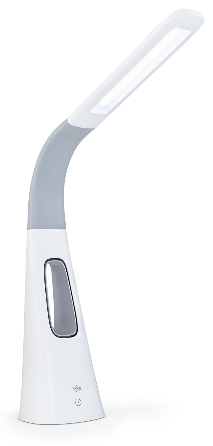 Turcom AirLight LED Desk Lamp With Bladeless Cooling Fan