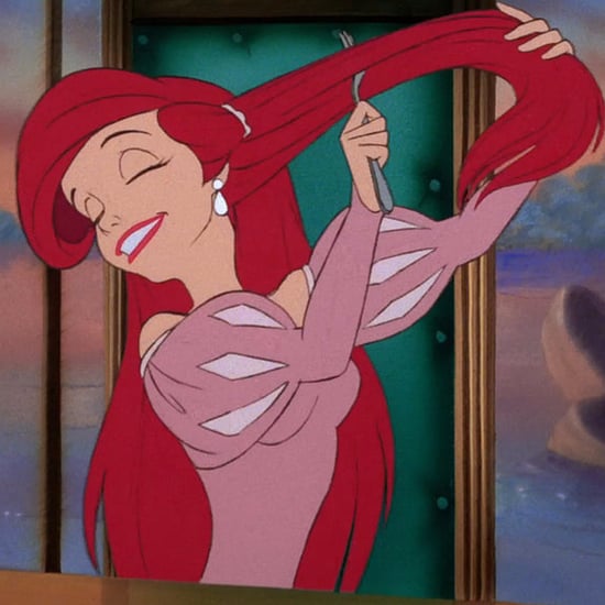 The Little Mermaid With Blonde Hair
